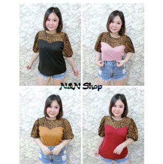 อก38-44เสื้อ สีพื้นสาวอวบ น่ารักใส่สบาย