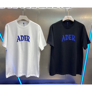 เสื้อยืดสีขาวเสื้อยืดแขนสั้น ผ้าฝ้าย ปักลาย Ader ERROR S/S