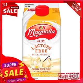 แมกโนเลียแลคโตสฟรีรสวานิลลาไวท์ช็อค400มลMAGNOLIA LACTOSE FREE VANILLA 400 ML