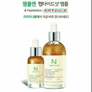 🌱พร้อมส่ง🌱《Coreana》AMPLE : N  ♡♡ Peptide Shot  ขนาด 30ml.  และ 100 ml.  ของแท้จากเกาหลี