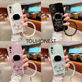 เคส Xiaomi 11T Pro เคส Xiaomi 12 Lite เคส Xiaomi 12S เคส Xiaomi 12X Case Xiaomi Mi 10 Lite Case Xiaomi Mi 10S Case Xiaomi Mi 8 Silicone Protect 3D New Astronautstand With Ring Phone Case โทรศัพท์มือถือซิลิโคน ลายนักบินอวกาศ พร้อมแหวนขาตั้ง สําหรับ