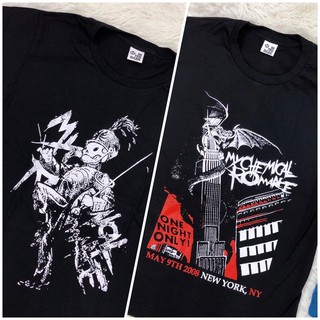 เสื้อวง My chemical romance พิมพ์หน้า-หลัง