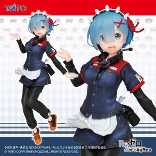 ฟิกเกอร์แท้🇯🇵 Taito Re:Zero Coreful Figure Rem Uniform Ver~