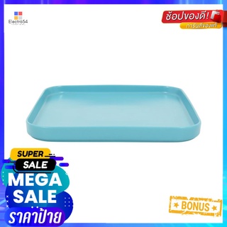 จานเหลี่ยม PORCELAIN 8 นิ้ว KECH SOLID BLUEPORCELAIN SQUARE-SHAPED PLATE KECH 8IN SOLID BLUE