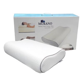 Homehapp  หมอนหนุน Memory foam MURANO รุ่น SD744 ขนาด 60 x 35 ซม. สีขาว