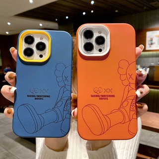 ไอโฟน13 Siricon เคส KAWS Apple iPhone 11 เคส ไอโฟน 13 12 11 โปร เคสi11 IP 7 PLUS เคสไอโฟน8พลัส เคสไอโฟน11 caseiPhoneXR