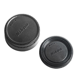 ชุดฝาปิด กล้อง Nikon Rear Lens Cap ฝาปิดท้ายเลนส์ + Body Cap ฝาปิดบอดี้ FOR NIKON (0720)