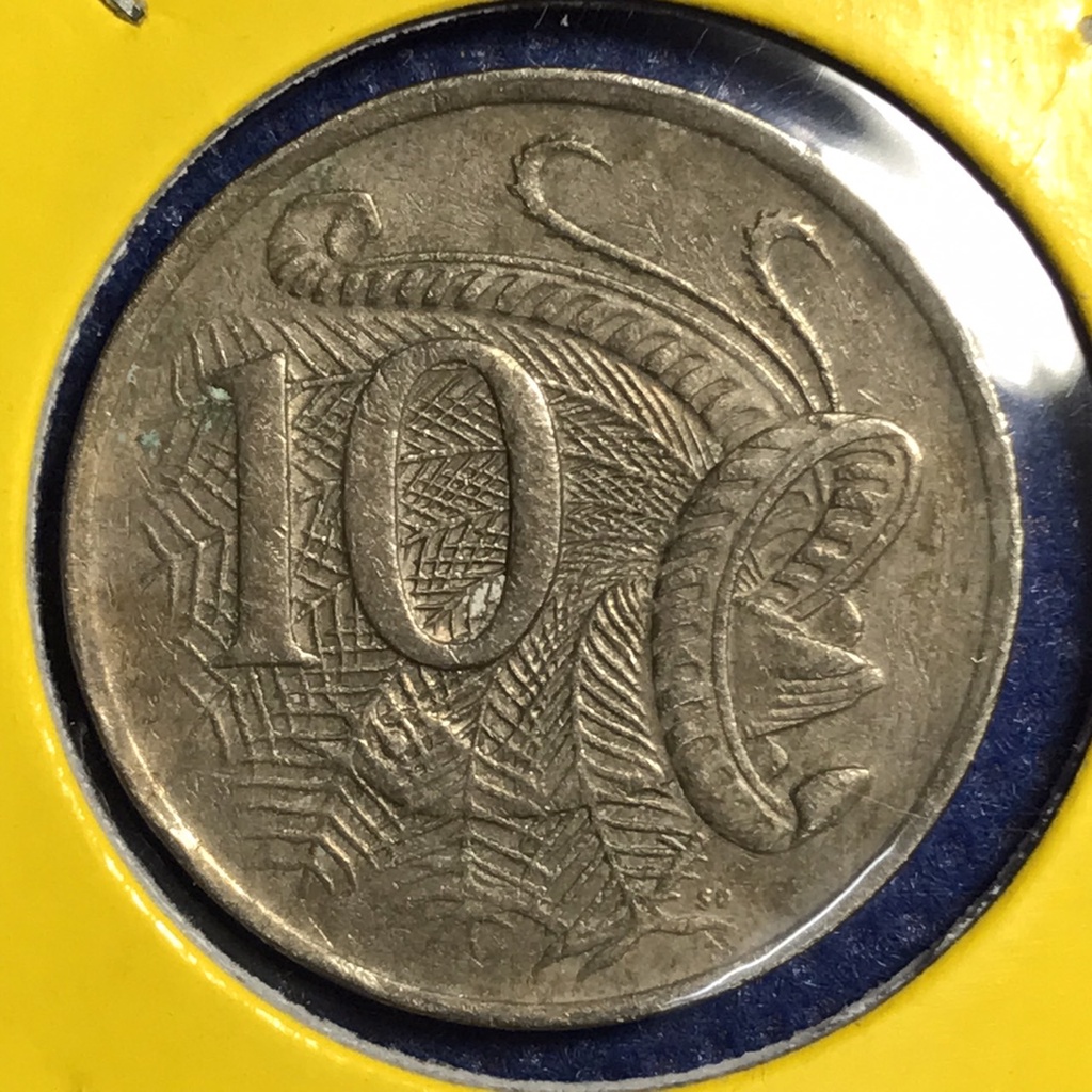 No.15035 ปี1973 ออสเตรเลีย 10 CENTS เหรียญสะสม เหรียญต่างประเทศ เหรียญเก่า หายาก ราคาถูก