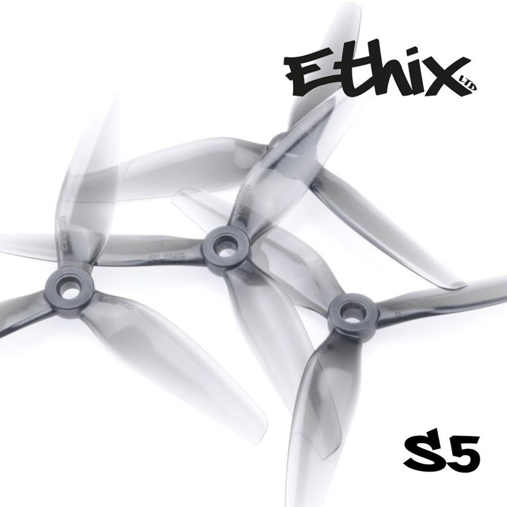 5-H1 HQProp ETHIX S5 ใบพัดโดรน FPV Racing Drone Freestyle 1 ชุด 4ใบ Prop