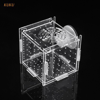 [KUKU] Aquarium Fish Breeding Isolation Box Baby Fish Incubator Hatch Breeder Fish Tank