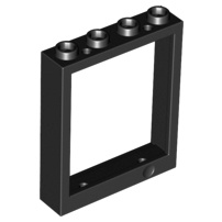 [Door] ชิ้นส่วนเลโก้ Lego Part Door, Frame 1 x 4 x 4 Lift (6154, 40527) ราคา/ชิ้น
