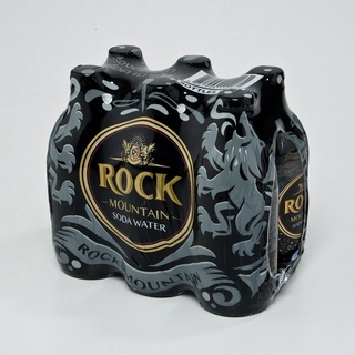 โปรโมชัน! ร็อคเมาเท็น โซดา 325 มล. แพ็ค 6 ขวด Rock Mountain Soda Water 325 ml x 6 Bottles