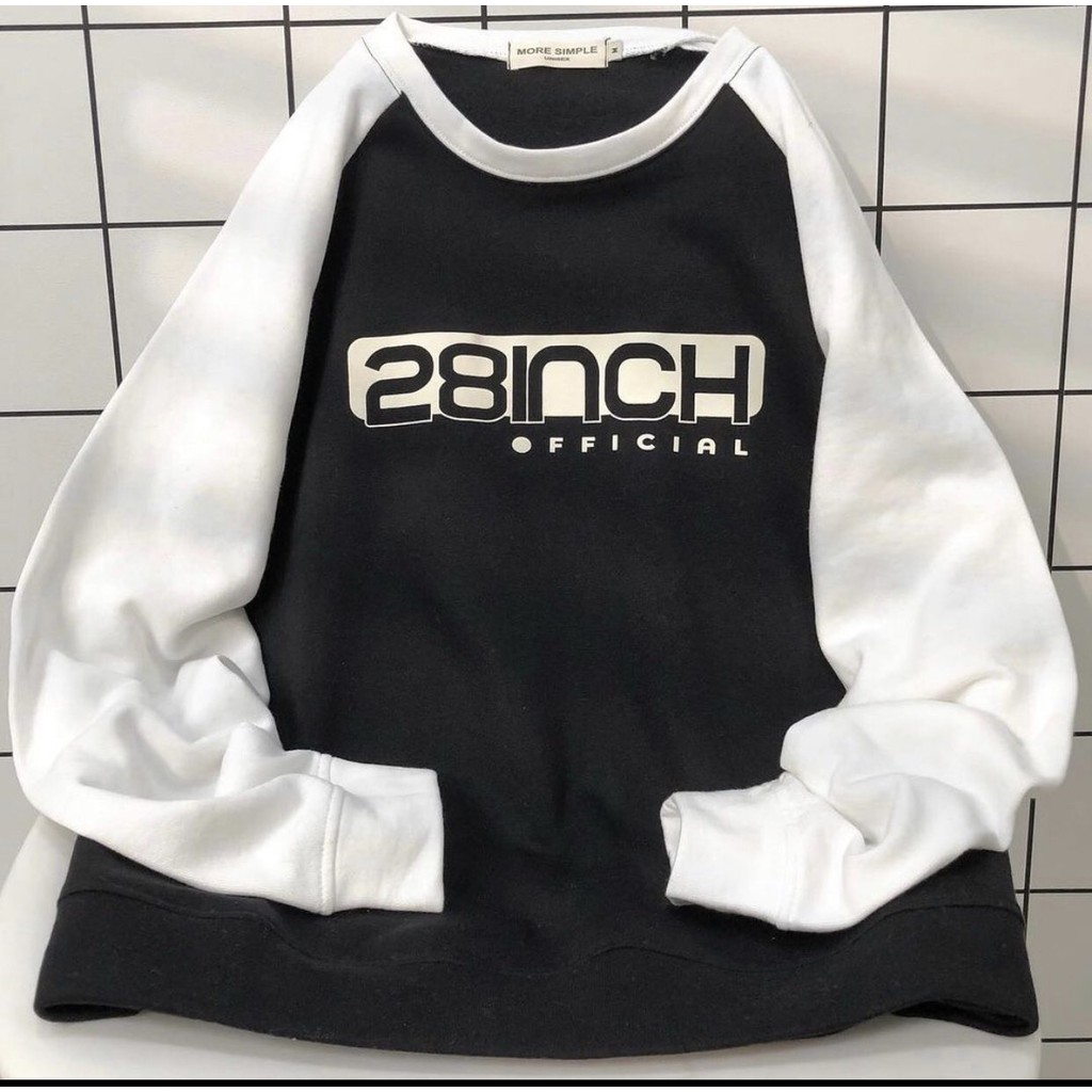 เสื้อสเวตเตอร์แขนแร็พลังสําหรับผู้ชายและผู้หญิงขั้นพื้นฐานพิมพ์ลาย 28INCH