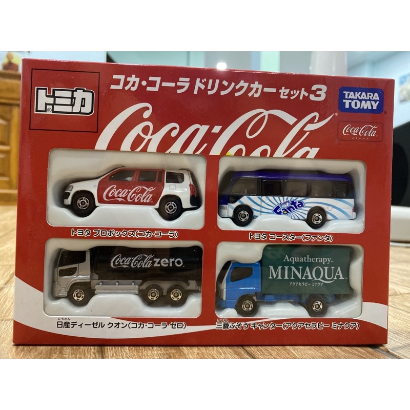 รถเหล็ก โมเดล Coca-Cola ชุด 3