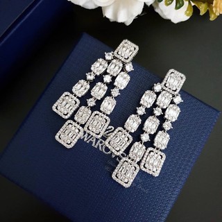 ต่างหูเพชร cz แท้ Hiend earrings jewelry grade