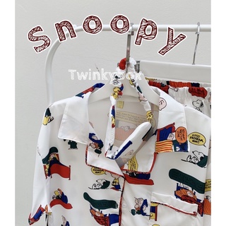 🛏 Twinkybox pajamas | ชุดนอน Snoopy ( สีแดง ) 🎪