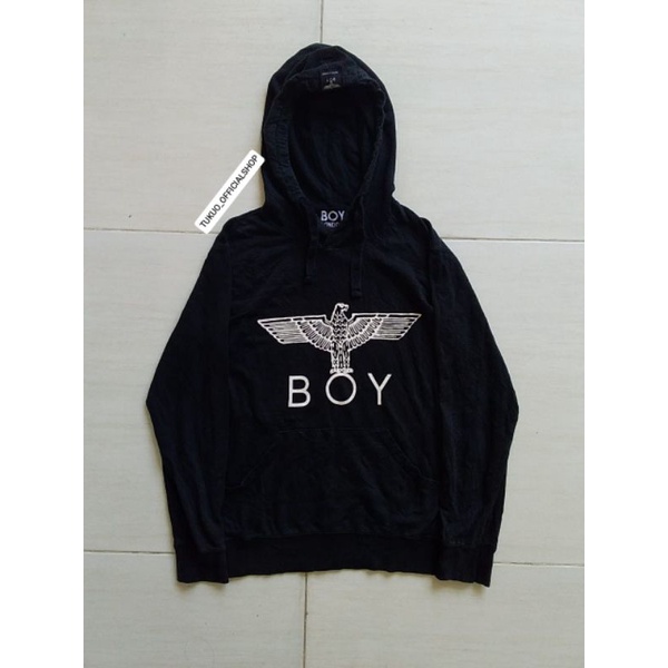 เสื้อกันหนาว มีฮู้ด ลาย BOY LONDON REALPICT