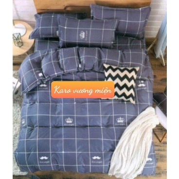 ปลอกผ้านวมด้านในพิเศษ 1m6x2m, 1m8x2m, 2mx2m2 มีซิป [เคราลายทาง]