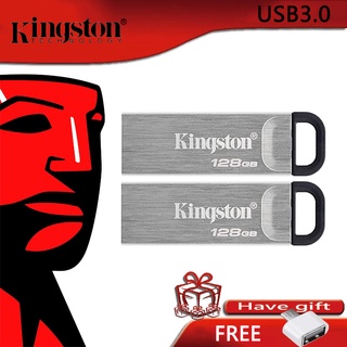 Kingston แฟลชไดรฟ์โลหะ 128Gb Usb Dtkn /8Gb16Gb / 32Gb / 64Gb / 128Gb / 256Gb / 512Gb / 1Tb / 2Tb