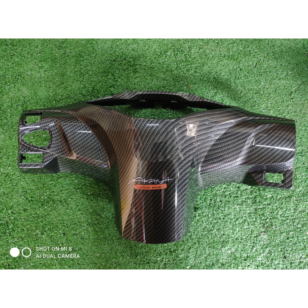 หน้ากากหลัง w125i ปี2018-2022 คาร์บอน เฟรมแท้เบิกศูนย์ เวฟ125i วาฬ จัดส่งวันต่อวัน