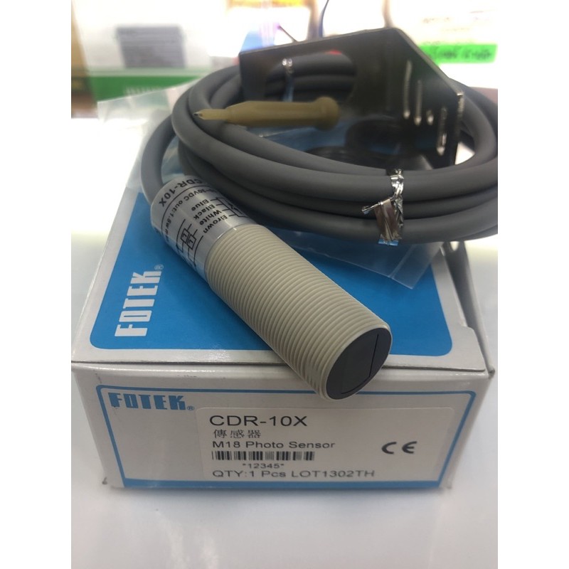 เซ็นเซอร์ CDR-10X FOTEK ใหม่ M18 TUBULAR TYPE PHOTO SENSOR ...