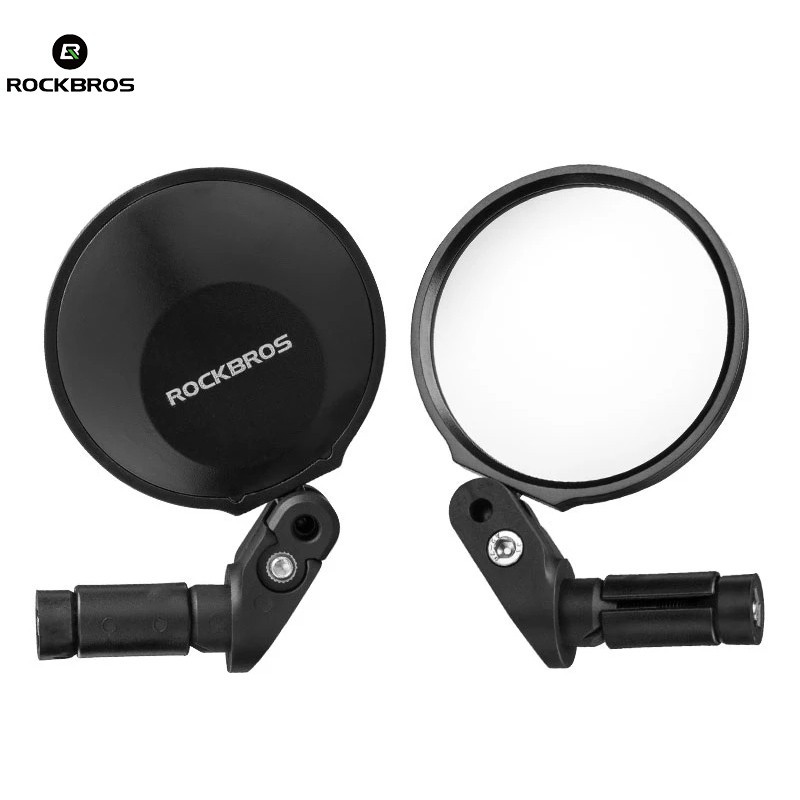 【TH Delivery】ROCKBROS 360 องศากระจกจักรยานปรับได้ HD มุมกว้าง