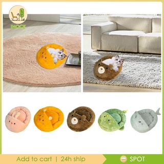 [ihoce] Indoor Cat Bed Warm Cave Semi-Enclosed  Soft Sofa for Small Medium cats and dogs Pets