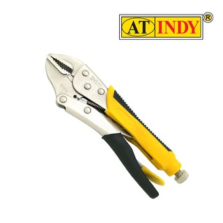 AT INDY 10" Locking Pliers Soft Handle คีมล๊อค ขนาด10"  K101