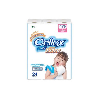 กระดาษชำระ CELLOX บิ๊กโรล แพ็ค 24 | CELLOX | CELLOX BIG ROLL 24 กระดาษชำระ กระดาษชำระ Easy Cleaning กระดาษชำระ CELLOX บิ