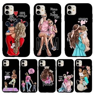 เคสโทรศัพท์มือถือ ซิลิโคน แบบนิ่ม ลายแม่ลูก สำหรับ Samsung Galaxy A6 A6+ Plus A7 A8 A8+ Plus A9 2018