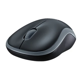 WIRELESS MOUSE (เมาส์ไร้สาย) LOGITECH M185 WIRELESS (BLACK)