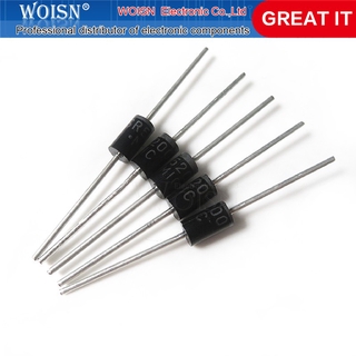 20pcs/lot SR5200 SB5200 Schottky Barrier Rectifier Diode 5A 200V DO-201AD/DO-27 In Stock