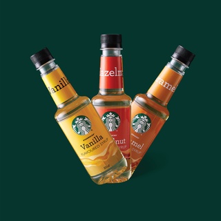 ไซรัป น้ำเชื่อม Starbucks Flavoured Syrup สตาร์บัคส์ 375 ml