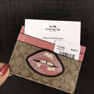 Coach card case ที่ใส่นามบัตร