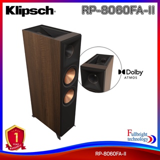 Klipsch RP-8060FA-II Floorstanding Speaker ลำโพงตั้งพื้น ขนาด 2 x 8 นิ้ว พร้อม (Dolby Atmos) 1 x 6.5 นิ้ว รับประกันศูนย์ไทย 1 ปี