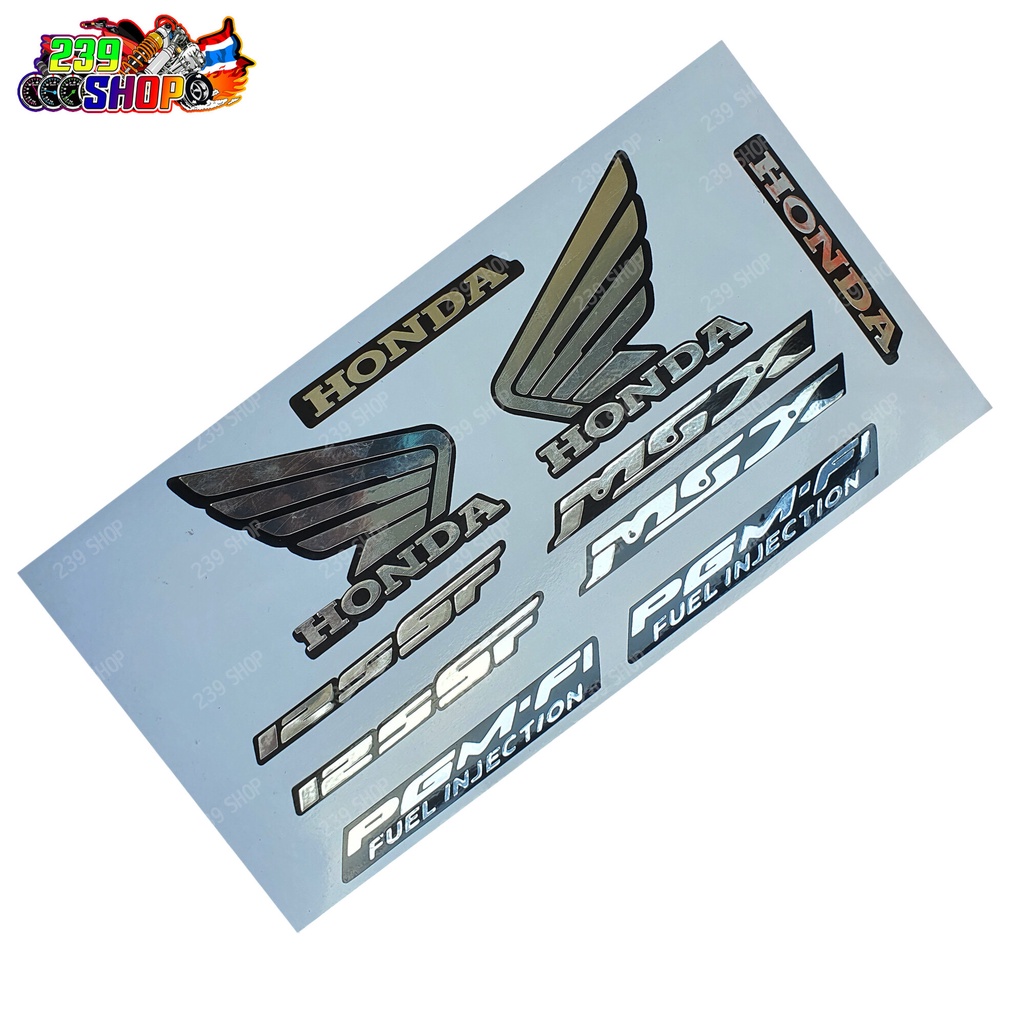 สติกเกอร์ติดรถ สติ๊กเกอร์ สติกเกอร์ แต่ง MSX-NEW SF125 เลือกแบบได้เลย สติ๊กเกอร์ สติ๊กเกอร์ซิ่ง STIC