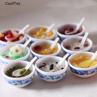 &lt; Cooltoy &gt; ชามอาหาร ขนมหวาน ขนาดเล็ก 1:6 อุปกรณ์เสริม สําหรับตกแต่งบ้านตุ๊กตา