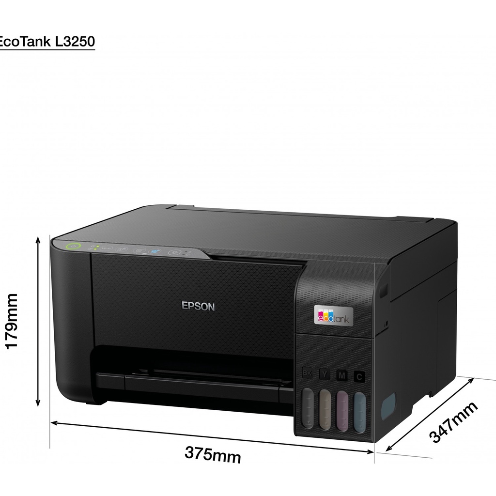Epson EcoTank L3250 AIO Wi-Fi เครื่องปริ้นเตอร์อิงค์เจ็ท 3 IN 1 หมึกแท้ 1ชุดพร้อมใช้[ประกันศูนย์2ปี] รูปที่ 3