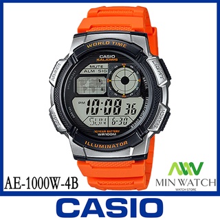 นาฬิกา รุ่น Casio นาฬิกาข้อมือ รุ่น AE-1000W-4B