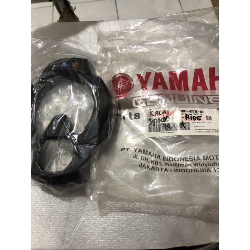 ORIGINAL YAMAHA ของแท้ PARTS XRIDE 2013-2016 Aerox 125 ฝาครอบกระจกมาตรวัดความเร็ว