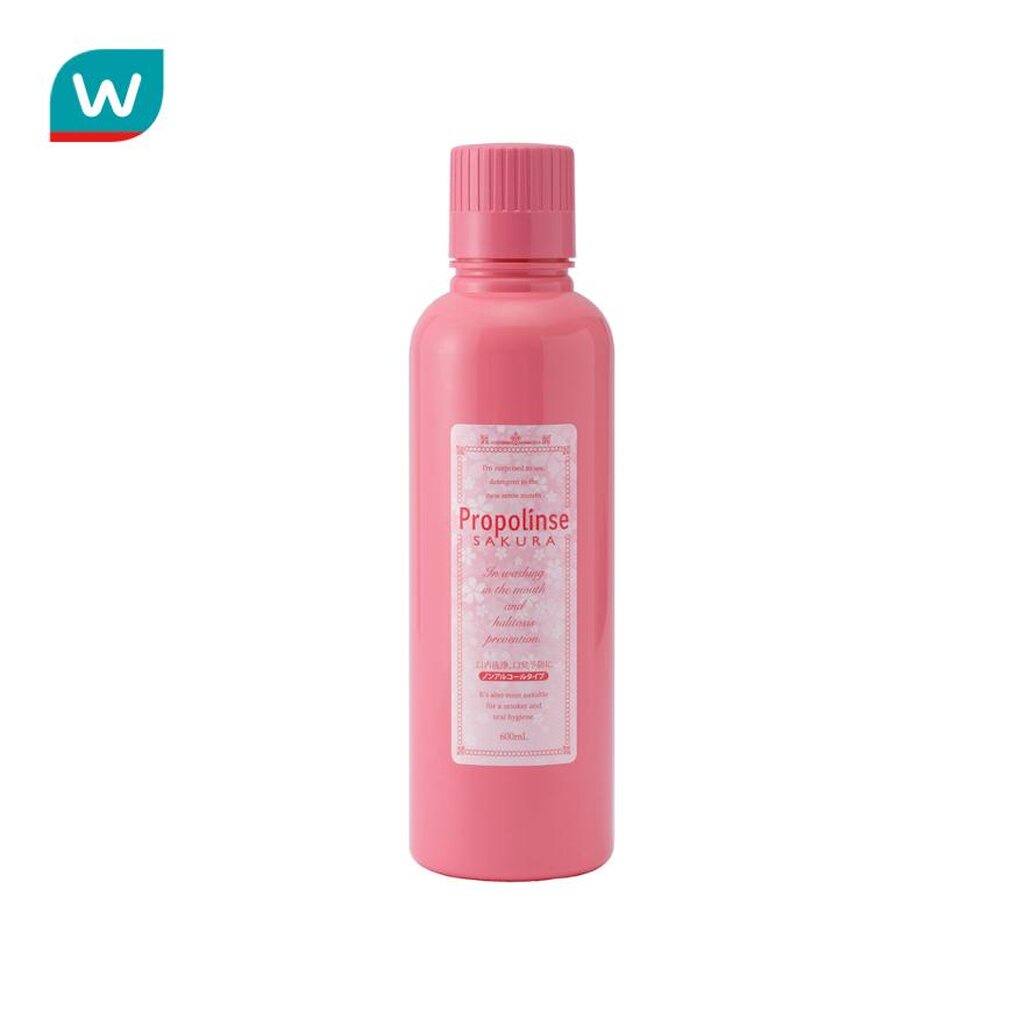 Propolinse โพรโพลินส์ น้ำยาบ้วนปาก ซากุระ 600 มล.