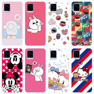 เคสสำหรับ Vivo V20 Pro Case Silicone Back Cover Soft Casing Vivo V20 Pro 2020 V20Pro cartoon TPU เคส