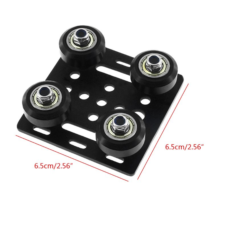 Cutep แผ่นสไลด์พิเศษ 20 มม. สําหรับ Mini Five Roulette Profiles V-slot Gantry แผ่น