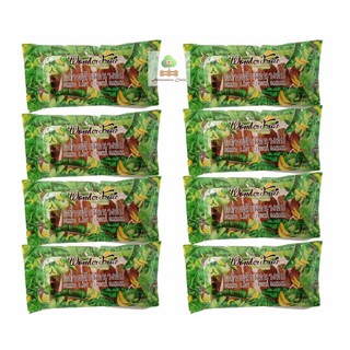 วันเดอร์ฟรุต กล้วยเล็บมือนางอบ 60 กรัม x 8 ถุง Wonderfruit Dried Lady Finger Banana 60 grams x 8 sachets