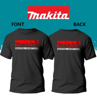 เสื้อยืด makita โพลีเฟลกลายหน้าหลัง