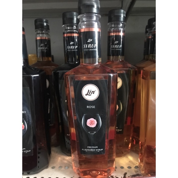 Lin ROSE SYRUP 750ml.