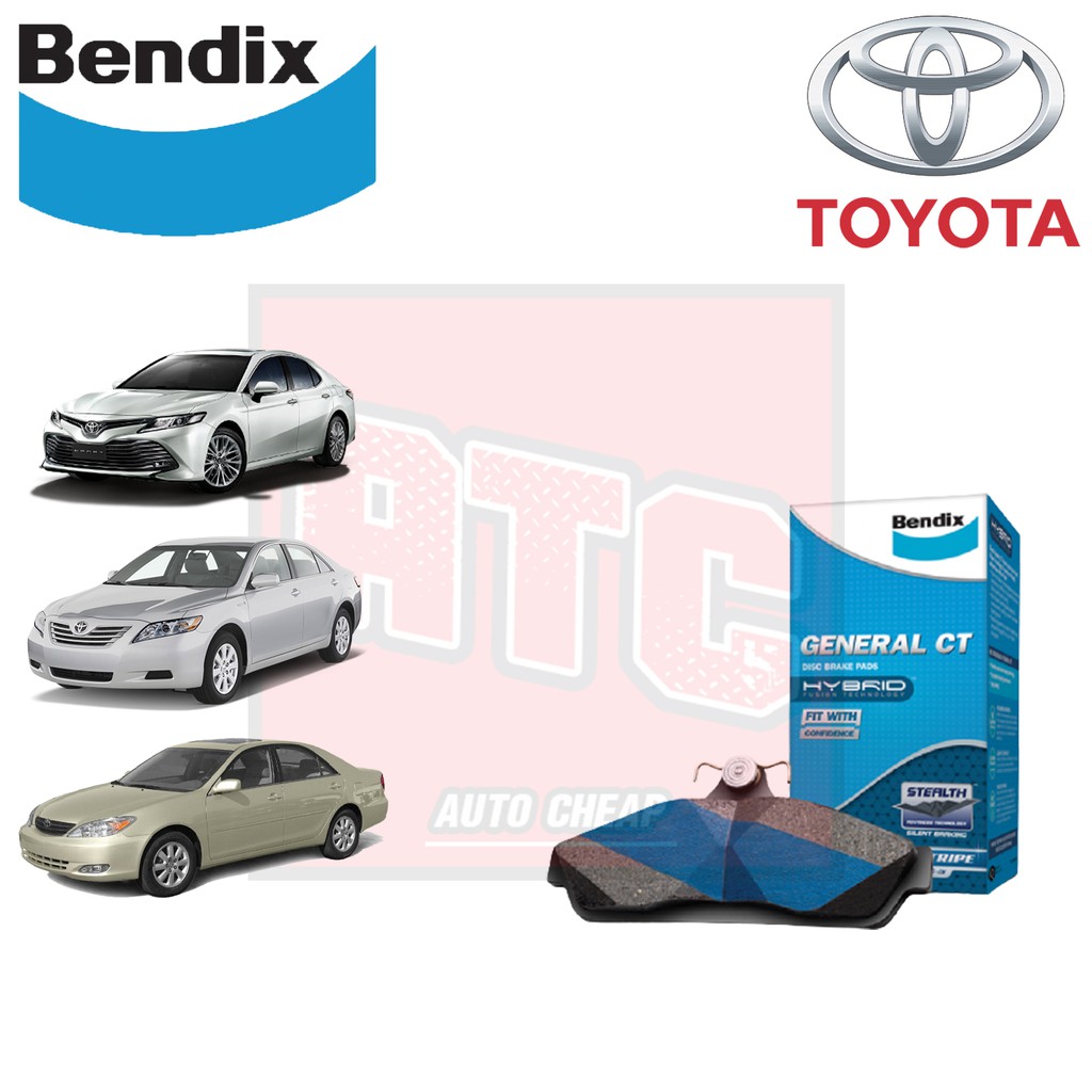 Bendix ผ้าเบรค toyota camry acv30 acv40 acv50 โตโยต้า คัมรี่ General CT