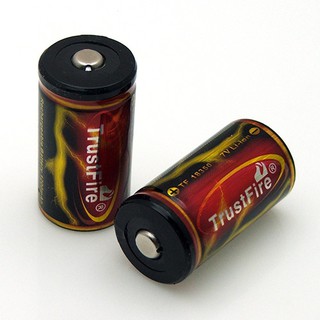 แบตเตอรี่ TrustFire 18350 3.7V 1200mAh Rechargeable Batteries
