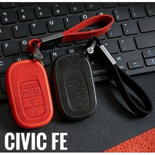 ❗ใช้โค้ด TEWI0505 ลด 45 บาท❗เคสกุญแจหนังกำมะหยี่ : Civic FE