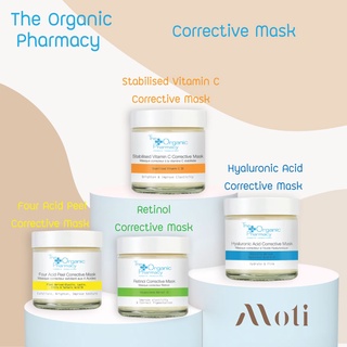 The Organic Pharmacy Corrective Mask /  Four Acid Peel / Hyaluronic Acid / Retinol  / Stabilised Vitamin C